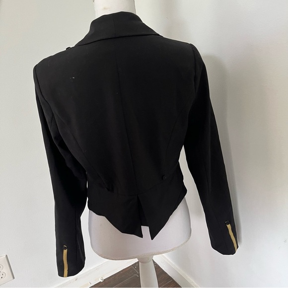 Vintage forever 21 black military style jacket. - Picture 4 of 4